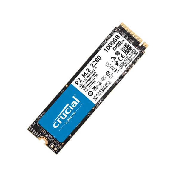 Crucial 1 To P2 M.2 PCIe NVMe SSD - Setup Game