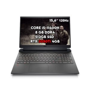 PC Portable Gaming Dell G15 i5 11th, RTX 3050Ti