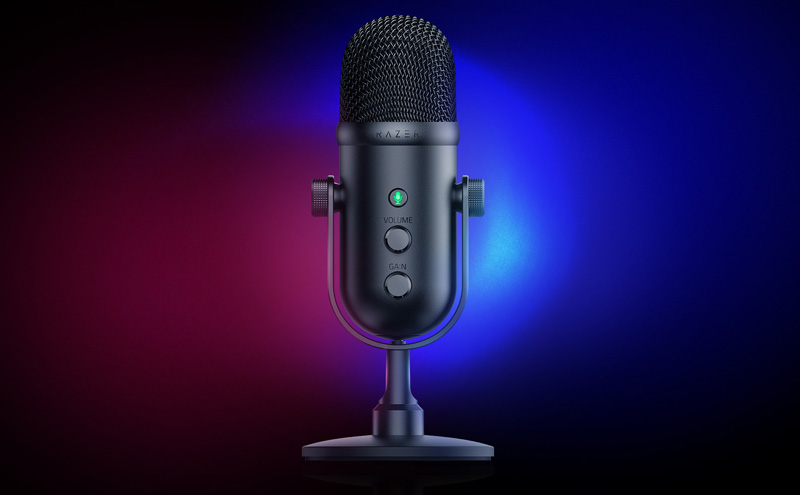 Microphone Razer Seiren v2 Pro (Noir)