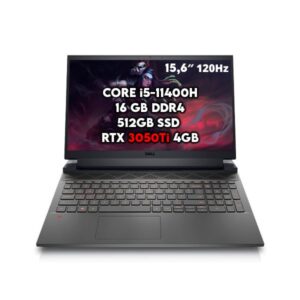 PC Portable Gaming Dell G15 i5 11th, RTX 3050Ti