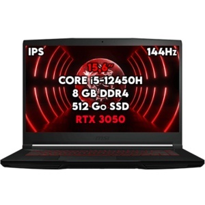 MSI Thin GF63 12UC - Core™ i5 12th, RTX 3050, 8GB, 512GB