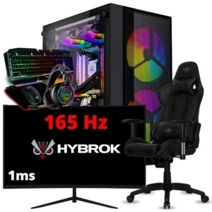 SETUP GAMER INTEL CORE i5 11400F-GTX 1660Ti + CHAISE GAMER +MONITEUR GAMER + PACK GAMER