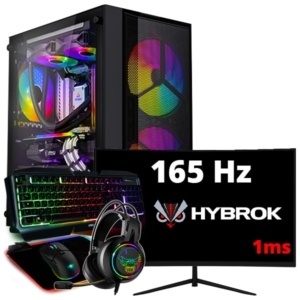 SETUP GAMER INTEL CORE i5 11400F-GTX 1660Ti + MONITEUR GAMER + PACK GAMER