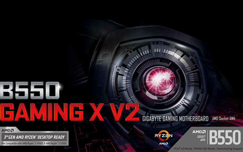 Carte Mère Gigabyte B550 GAMING X V2