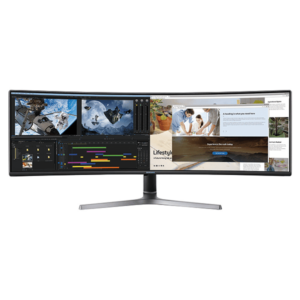 Samsung 49" QLED - C49RG90SSR - 120 Hz - Curved