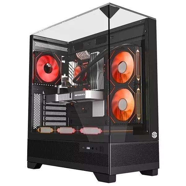 GLASS – AMD RYZEN 5 5600X-RTX 3050 8Go