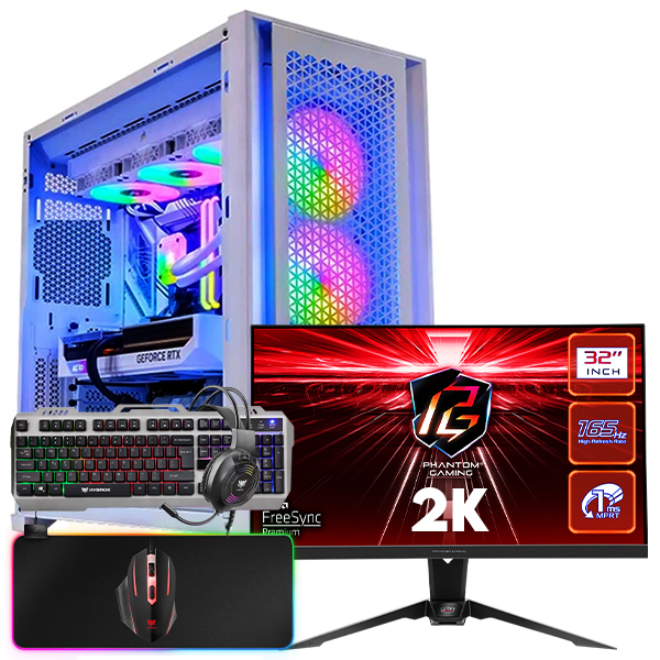 SETUP GAMER R9 9900X-RTX 5070 + PG32QF2B + HPG100