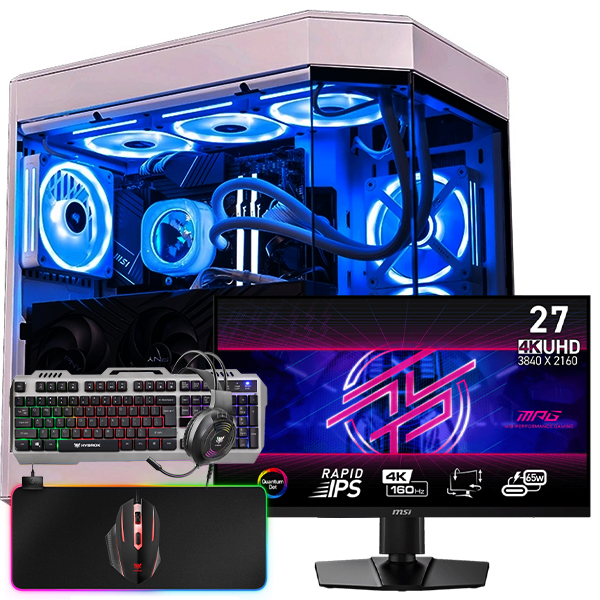 SETUP GAMER U9 285-RTX 5080 + 274URF + HPG100