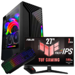 SETUP GAMER R7 5700X-RX 7600 + VG279Q3A + GK100 + GM100