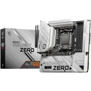 MSI B650M PROJECT ZERO DDR5 Setup Game