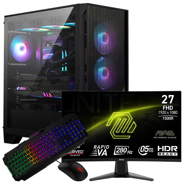 SETUP GAMER i7 14700KF-RTX 5050 + 276CXF + GK100 + GM100