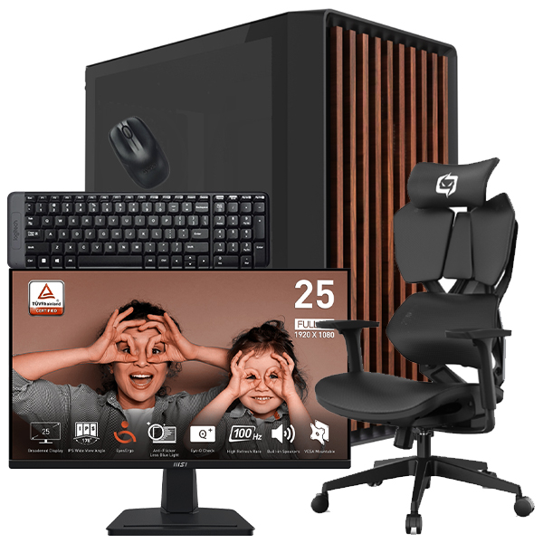 SETUP PRO i5 14400-GRAPHICS 730/8Go + MP251 + X5C-301 + MK220 WIRELESS