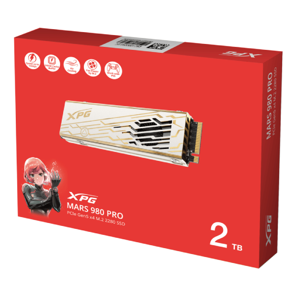 XPG Mars 980 Pro 2To M.2 PCIe Gen5 – Image 4