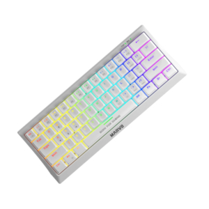 Marvo KG962G Hecate 61 EN White ( Red Switches )