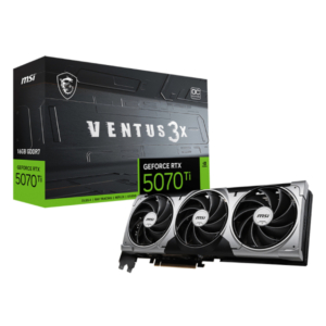 MSI GeForce RTX 5070Ti 16G VENTUS 3X OC Setup Game