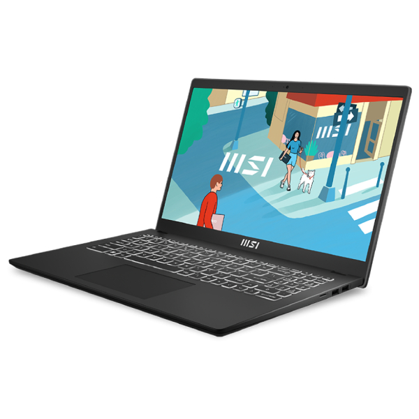 MSI MODERN 15 H C13M-297MA - Core i7 13th, IRIS XE, 16GB, 512GB + Souris – Image 2