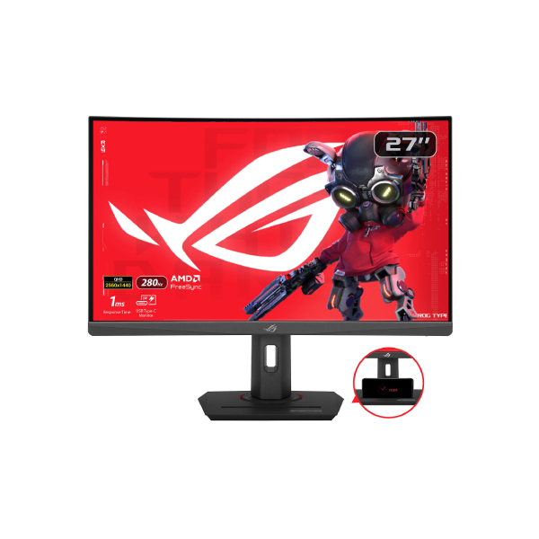 ASUS ROG Strix XG27WCMS 27" Fast Va Curved 280Hz 1ms